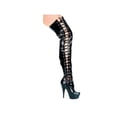 thumbnail image 2 of Ferocious 6" Pointed Stiletto Thigh High stretch Boots, 2 of 2