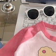 thumbnail image 6 of Emitonse Girls Long Sleeve Tops,Casual T-Shirts for Kids Unisex Baby Girls Boys Infant Toddler Long Sleeve T Shirts Graphic Cartoon Cute Print Crewneck Tee Light Yellow,Size 7-8 Years, 6 of 6