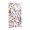 thumbnail image 2 of Yayeee Blank Wall Plate Cover 1-Gang 4.5"x2.7" Home Unused Decorative Outlet, Purple Wildflower Pattern, 2 of 7