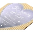 thumbnail image 4 of American Greetings Love 50th Anniversary Card for Couple with Glitter, 4 of 4