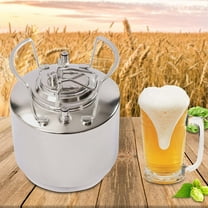 Stainless Steel 1.6 Gallon Mini Ball Lock Keg System for Small Batch HomeBrewing