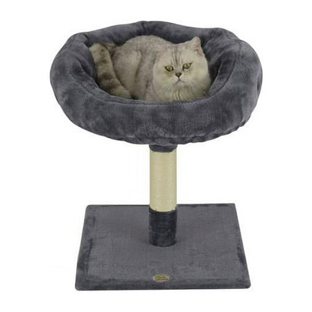 UPC: 0810602022795 | Go Pet Club F109 24 in. Cat Tree Perch House with Sisal Scratching Post  Gray