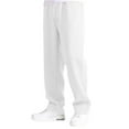 thumbnail image 2 of Boys Baggy Cargo Sweatpant Straight Wide Leg Open Bottom Drawstring Elastic Waist Athletic Workout Joggers Sweat Pant White L, 2 of 3