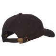 thumbnail image 4 of Glitter Merry Christmas Embroidered Unstructured Washed Cap - Black OSFM, 4 of 5