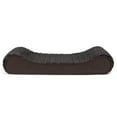 thumbnail image 5 of FurHaven Pet Products | Memory Foam Ultra Plush Luxe Lounger Pet Bed for Dogs & Cats, Chocolate, Medium, 5 of 13