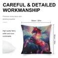 thumbnail image 2 of unicorn galaxylinen throw pillowcase decoration pillowcase gifting preferred 20x20 inch cushion cover 4 sets sofa pillowcase sofa bedroom living room car, 2 of 8