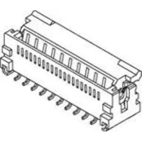 51374-6073 Connector Contacts 60 Position FFC,FPC,Vertical - 1 Sided 0.020 (0.50mm) Surface Mount 0513746073 :RoHS, Cut Tape