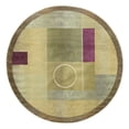 thumbnail image 2 of Sphinx Generations Area Rug 1987G Green Patchwork Boxes, 2 of 2