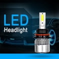 thumbnail image 2 of For Ford F-150 1993-2003 F-250 1992-1999 9007 HB5 LED Headlight Bulbs Kit 6000K, 2 of 10