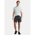 thumbnail image 5 of Athletic Works Men's and Big Men's ButterCore Shorts, 6" & 8" Inseams, Sizes S-5XL, 5 of 5