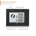 thumbnail image 5 of Ktaxon 0.17 Cubic Feet 9" x 6.7" x 6.7" Safe Box, Electronic Security Lock Box Safes, for Home Office Hotel, 5 of 11
