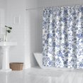 thumbnail image 2 of Waterproof Beautiful Colorful Floral Shower Curtain 72x72 Inch Boho Style Polyester Unique Shower Curtain for Bathroom Hotel Home Decor with 12 Plastic Hooks, 2 of 5