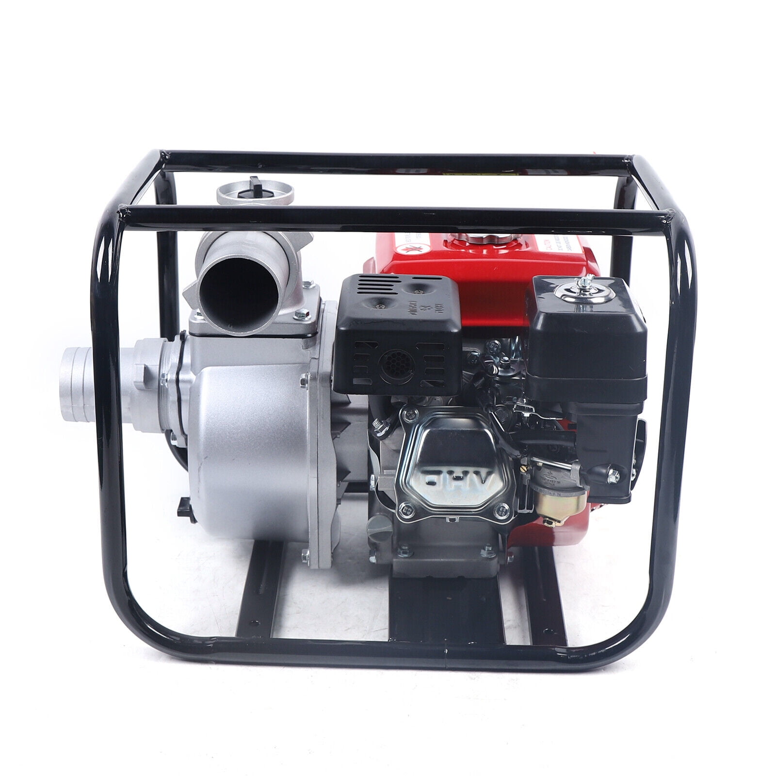 Miumaeov 7.5HP Gas Powered Water Pump 3'' Inlet/Outlet Semi Trash Water Transfer Pump 3000W High Pressure Agricultural Garden Irrigation Pump