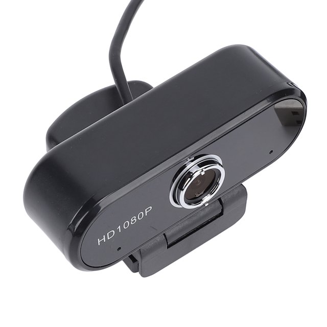 Webcam de Bureau Microphone Caméra Web HD 1080P avec Microphone Objectif Grand Angle Caméra USB pour Appels Vidéo Conférence