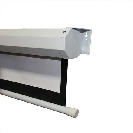 Vivider Tm Projection Screen 100 16 9 Manual Pull Wall Ceiling Mount Projector Screen 157x273cm White