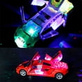 thumbnail image 4 of Amerteer Transforming LED Police Car Deformation Car Robot Vehicle Toys for Kids,Bump & Go Electric Car Toy Transforming Toy Deformation Car with Lights and Sounds Best Gift for Boys Girls Kids, 4 of 8