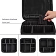 thumbnail image 3 of Cosmetic Bag, Portable Travel Make-Up Bag, Professional Make-Up Organizer Bag, Make-Up Storage, Cosmetic Box, Waterproof Artist's Make-Up Bag with Adjustable Dividers, 3 of 5