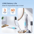 thumbnail image 6 of Fairywill Sonic Electric Toothbrush for Adults, Rechargeable with 6 Dupont Brush Heads, 47000 VPM, 5 Modes, Fast Charge,60-Day Battery, IPX7 Waterproof, White, 6 of 10