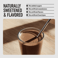 thumbnail image 4 of Legion Athletics Whey+ Whey Protein Isolate Powder, Dutch Chocolate, 22g Protein, 30 Servings, Naturally Sweetened, No Added Sugar, 4 of 46