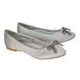 thumbnail image 4 of XY London Ballerines pour Femmes Rory à Strass à Enfiler avec Nœud, 4 of 4