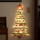 thumbnail image 1 of Árbol de Navidad de pared con luces, árbol de Navidad con ramitas de madera LED, decoración colgante de pared, árbol de Navidad colgante, decoración de pared navideña, 1 of 5