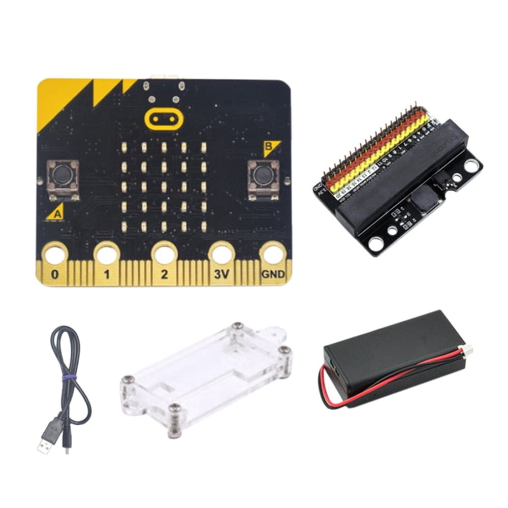 BBC Bit Starter Kit with Microbit Battery Case+IO BIT V1.0 Expansion