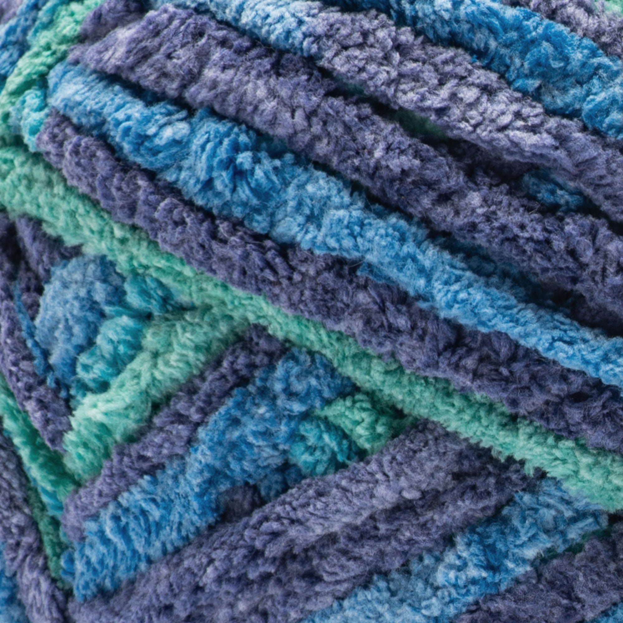 Bernat® Blanket™ #6 Super Bulky Polyester Yarn, Ocean Shades 10.5oz/300g 220 Yards (2Pk)