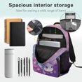 thumbnail image 5 of Pzuqiu Galaxy Axolotl Custom Kids Backpack with Name Personalized Backpacks for School Durable Customized Shoulder Bookbags Back to School 17 Inch Lightweight Schoolbags Ages 6-12, 5 of 7