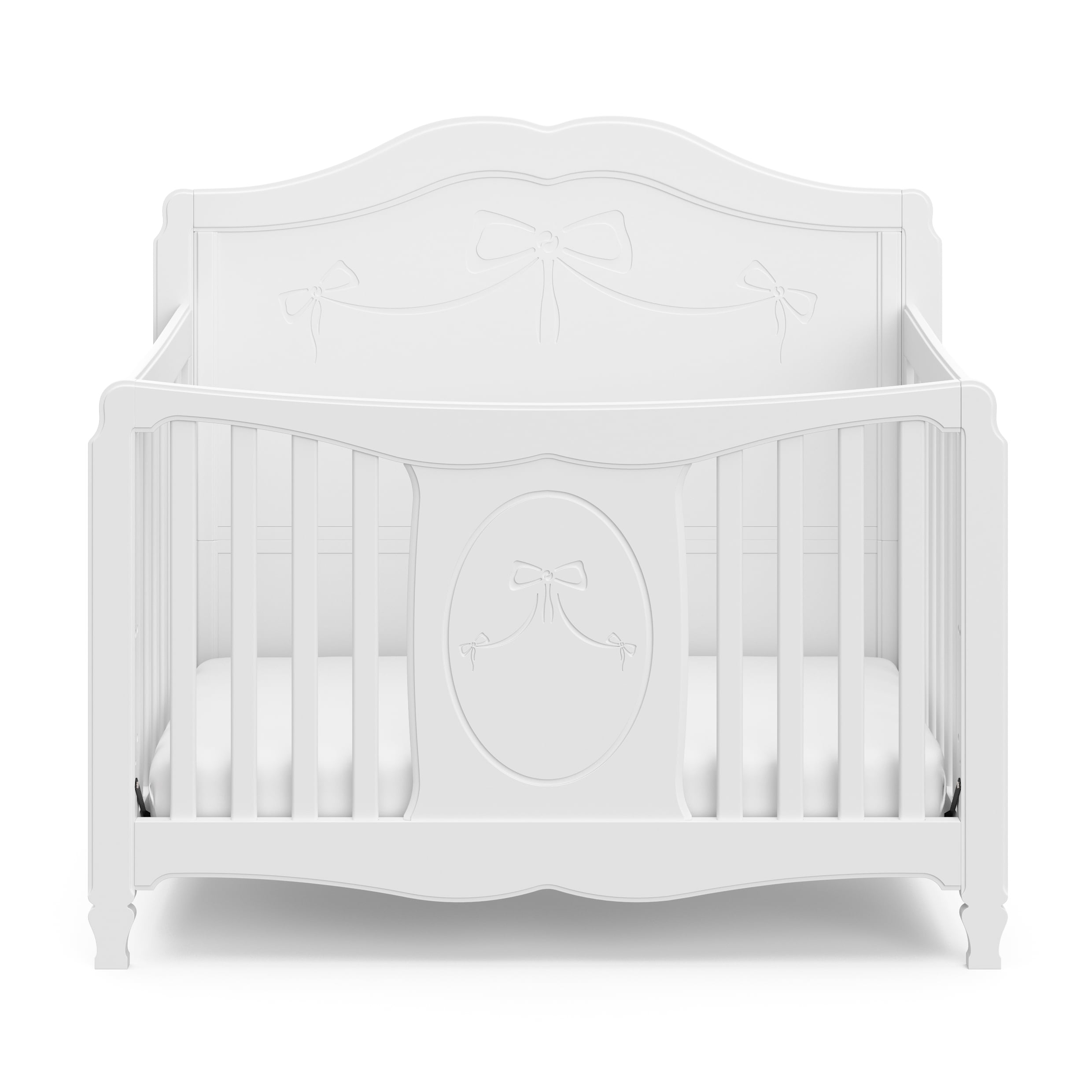 storkcraft princess 4 in 1 convertible crib white