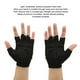thumbnail image 4 of Guantes de medio dedo para montar 1 par transpirables para entrenamiento para mujer ANGGREK  Otros, 4 of 8