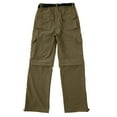 thumbnail image 6 of JJHGVB Cargo Pants Women High Waisted Pants Women's Outdoor Quick Drying With Multiple Pockets And Detachable Style Elastic Windbreaker Pants Wide Leg Pants Woman Baggy Pants Khaki L, 6 of 9