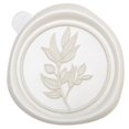 thumbnail image 1 of Pegatinas Ponatia Ivory Wax Seal, 50 unidades, autoadhesivas, 3 cm, 1 of 8