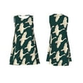 thumbnail image 7 of Logiee Flying Swans Print Summer Dresses for Women,Beach Sleeveless Flowy Pocket Tshirt Tank Sundresses,Women's Sleeveless Dress, 7 of 7