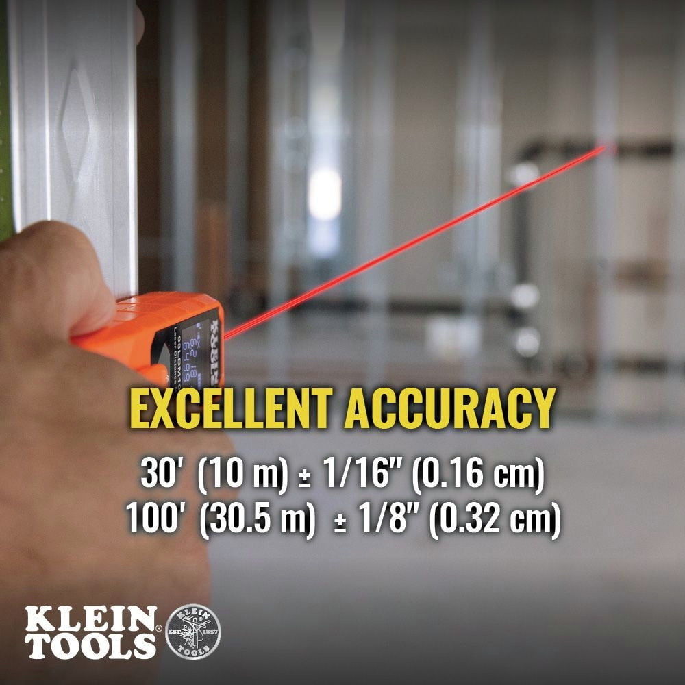 Klein Tools Compact Laser Distance Measure
