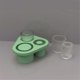 thumbnail image 2 of Silicone Ice-Cube Molds for Tumbler Cup Ice-Cube Maker with Lid for Whiskey Drinks Ice Tray Ice Making Mould, 2 of 5