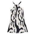 thumbnail image 1 of toraway Robes pour Filles Taille 6-7 Mignonnes Enfants Filles Été Sans Manches Mode Imprimé Robe Princesse Dos Nu Robe Décontractée pour Filles 11-12 Ans, 1 of 4