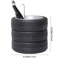 thumbnail image 3 of Pouches For Organization Foreign Trade Creative Office Supplies Decoration Pen Holder Tire Shape Gift Desktop Storage Pvc Tire Pen Holder, 3 of 7