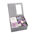 thumbnail image 1 of Caja de Regalo de Flor de Jabon Rosa Perfecl Jabon Floral para el Día Aniversario Navidad Violeta, 1 of 8