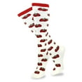 thumbnail image 3 of TeeHee Women's Foods Knee High Socks 2-Pack (Orange & Strawberry), 3 of 4