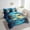 Blue Black, variant on Monster Full Comforter Set 7 Pieces Magic Dragon Bedding Comforter Sets for Boys Kids Men, Magical Wildlife Animal Print Bed in a Bag Lightning Fire Anime Bedding Set, Monster Theme Bed Sheets Set