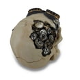 thumbnail image 3 of Steampunk Mechanical Skull Sculptural Statue Gears and Goggles, 3 of 3