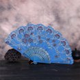 thumbnail image 2 of SWSUSN Floral Folding Hand Fans for Women Foldable Vintage Fan with Different Flower Patterns Chinese Fan with Bamboo Rib Hand Held Fans for Adults Wedding Party Favors Gifts, 2 of 2