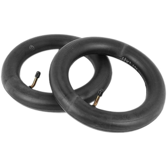 Electric Scooter Inner Tube, Self Balancing Boards Replacement 10x2.125 Inner Tube with 90° Valve, High Quality Rubber Shock Absorption Inner Tubes for 10 Inch F1 A8 Electric Scooter and More