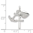 thumbnail image 2 of Beautiful Sterling Silver Faith, Hope & Charity Charm, 2 of 2