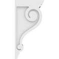 thumbnail image 3 of 5"W x 9"D x 18"H Standard Scroll Architectural Grade PVC Corbel, 3 of 9