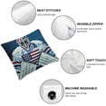 thumbnail image 4 of BANET Throw Pillow , USA Protection Sport Wear , Decorative Rectangle Accent Pillow Case 22x22in, 4 of 5