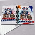thumbnail image 4 of I'm a Siberian Husky Dad and a Veteran, Nothing Scares me Happy Father's Day Spiral Bound Journal Husky Dog Lover Gifts 5x7in Spiral Notebook - 00006, 4 of 5