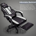 Bossin Gaming Chairs with Footrest,2022 Leather Game Chair for Adults,Big and Tall Gamer Chair