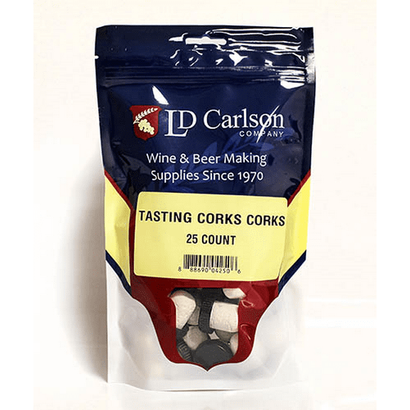LD Carlson Tasting Corks (25/Bag)