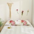 thumbnail image 4 of Move Over Housse de Coussin Corporel Fleurs Rouges 20x54 Pouces Microfibre 1 Pack, 4 of 10